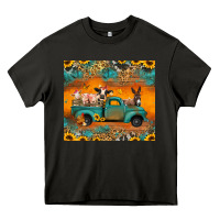 Asphalt farm animals truck Heavy Core Tee - Jasminsmagicworld