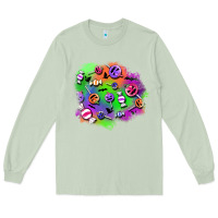 Matcha halloween candy patches Long Sleeve Tee - BundleAndBundleShop