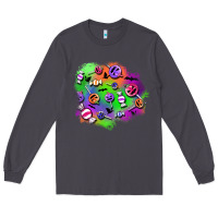 Smoke halloween candy patches Long Sleeve Tee - BundleAndBundleShop