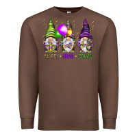 Chestnut Mardi Gras squad with gnomies Premium Sweatshirt - HowdyJamesFarm
