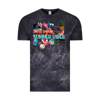 Cloud Black small businesses summer vibe Vintage Tee - NancyCooperArtShop