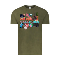 Vintage Olive small businesses summer vibe Vintage Tee - NancyCooperArtShop