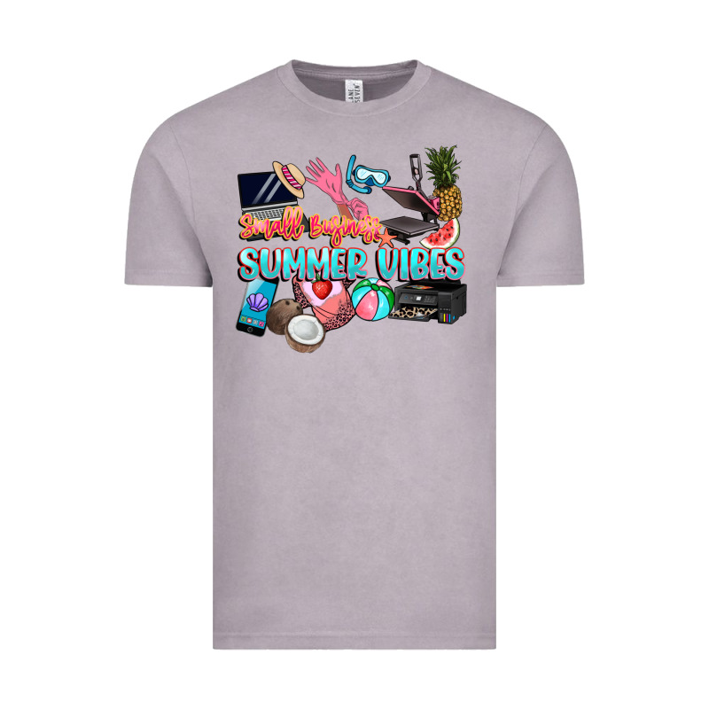 Small Businesses Summer Vibe Vintage Tee by NancyCooperArtShop | Teevron
