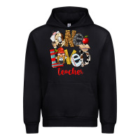 Black One Loved Teacher Urban Hoodie - FaDigitalArtStudio