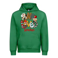 Emerald One Loved Teacher Urban Hoodie - FaDigitalArtStudio