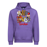 Tulip One Loved Teacher Urban Hoodie - FaDigitalArtStudio