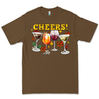 Cacao Cheers Christmas Coctail Premium Tee - AdoDesignShop