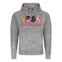 Cloud Rock happy valentines day cats Vintage Hoodie - MaliasSmallBusiness