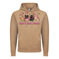 Vintage Coffee happy valentines day cats Vintage Hoodie - MaliasSmallBusiness