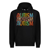 Black western autism Premium Hoodie - CowGirlArtShop