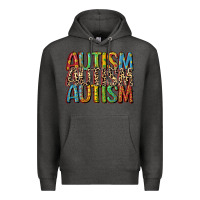 Charcoal Heather western autism Premium Hoodie - CowGirlArtShop