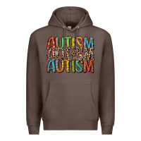 Coffee western autism Premium Hoodie - CowGirlArtShop