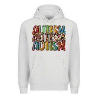Dove Grey western autism Premium Hoodie - CowGirlArtShop