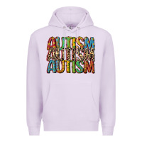 Lilac western autism Premium Hoodie - CowGirlArtShop