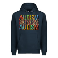 Navy western autism Premium Hoodie - CowGirlArtShop