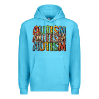 Ocean Blue western autism Premium Hoodie - CowGirlArtShop