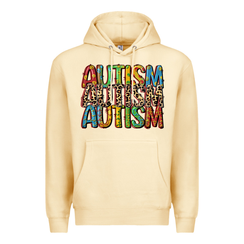 Western Autism Premium Hoodie by CowGirlArtShop | Teevron