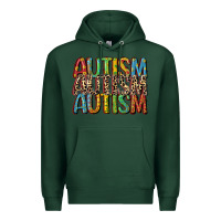 Sports Green western autism Premium Hoodie - CowGirlArtShop
