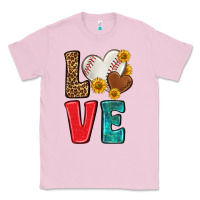 Bubblegum Pink western love baseball Classic Tee - NancyCooperArtShop
