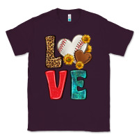 Plum western love baseball Classic Tee - NancyCooperArtShop