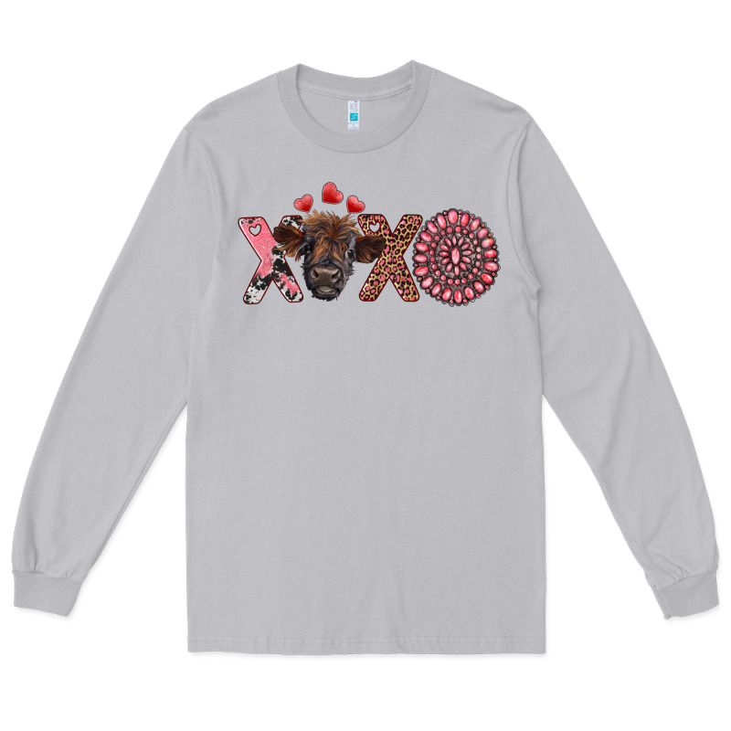 Xoxo Calf And Gemstone Long Sleeve Tee by RanaPortraitStore | Teevron