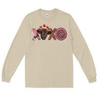 Mushroom xoxo calf and gemstone Long Sleeve Tee - RanaPortraitStore