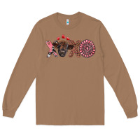 Toasted Coconut xoxo calf and gemstone Long Sleeve Tee - RanaPortraitStore