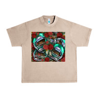 French Oak floral american football  helmet Urban Heavy Tee - NancyCooperArtShop