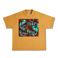 Peanut Butter floral american football  helmet Urban Heavy Tee - NancyCooperArtShop