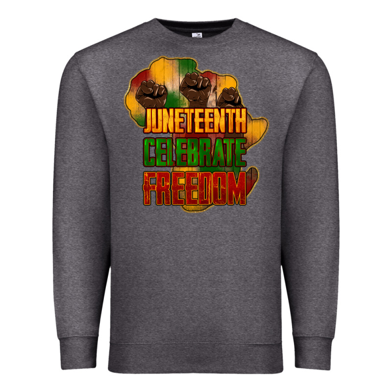 Juneteenth Celebrate Freedom Premium Sweatshirt by HowdyJamesFarm | Teevron