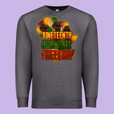 Juneteenth Celebrate Freedom Premium Sweatshirt Designed By Howdyjamesfarm