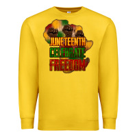 Lemon Juneteenth celebrate freedom Premium Sweatshirt - HowdyJamesFarm