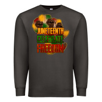 Smoke Juneteenth celebrate freedom Premium Sweatshirt - HowdyJamesFarm
