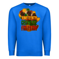 True Royal Juneteenth celebrate freedom Premium Sweatshirt - HowdyJamesFarm