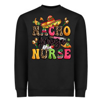 Black nacho average nurse Heavyweight Sweatshirt - LillyAllenDesigns