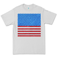 Dove Grey Glitter 4th Of July Seamless Pattern Premium Tee - BundleAndBundleShop