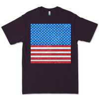 Plum Glitter 4th Of July Seamless Pattern Premium Tee - BundleAndBundleShop