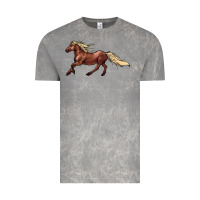 Cloud Rock running horse Vintage Tee - NancyCooperArtShop