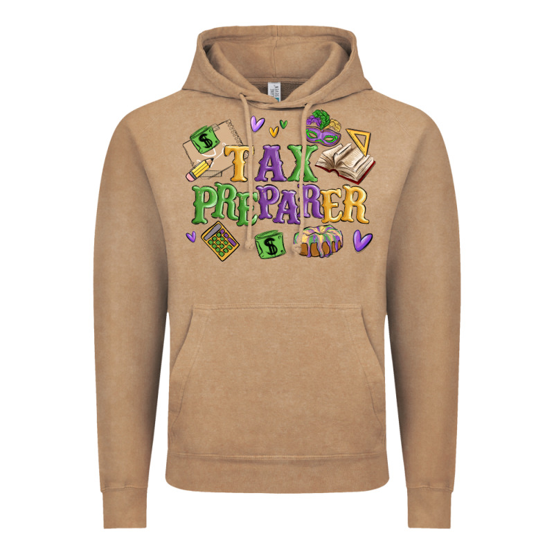 Tax Preparer Vintage Hoodie by MaliasSmallBusiness | Teevron
