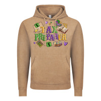 Vintage Coffee tax preparer Vintage Hoodie - MaliasSmallBusiness