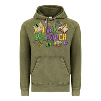 Vintage Olive tax preparer Vintage Hoodie - MaliasSmallBusiness
