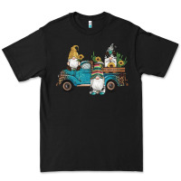 Black western gnomes truck sunflowers cactus gemstone leopard glitter serape Premium Tee - Artiststas