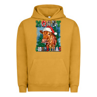 Pigment Peanut Butter mooey christmas heifer Urban Hoodie - FaDigitalArtStudio