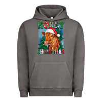 Pigment Tornado mooey christmas heifer Urban Hoodie - FaDigitalArtStudio