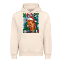 Sandshell mooey christmas heifer Urban Hoodie - FaDigitalArtStudio