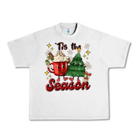 Lunar Rock 'tis the season with christmas tree and hot cocoa Urban Heavy Tee - MaliasSmallBusiness