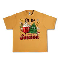 Peanut Butter 'tis the season with christmas tree and hot cocoa Urban Heavy Tee - MaliasSmallBusiness