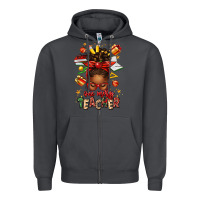 Smoke one merry teacher afro messy bun Zipper Hoodie - texasbilliewilder