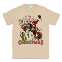 Mushroom howdy christmas cowboy santa Classic Tee - MaliasSmallBusiness