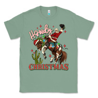 Sage howdy christmas cowboy santa Classic Tee - MaliasSmallBusiness